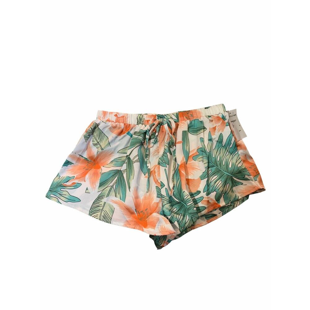 love + harmony Hawaiian floral pajamas shorts
